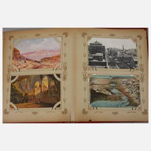 Ansichtskartenalbum Asien und Afrika