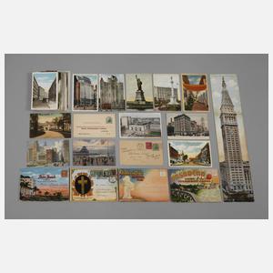 Konvolut Postkarten USA