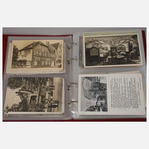 Ansichtskartenalbum Gaststätten