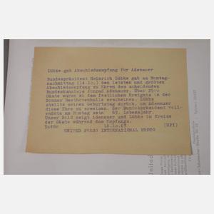 Sammlung Pressefotos