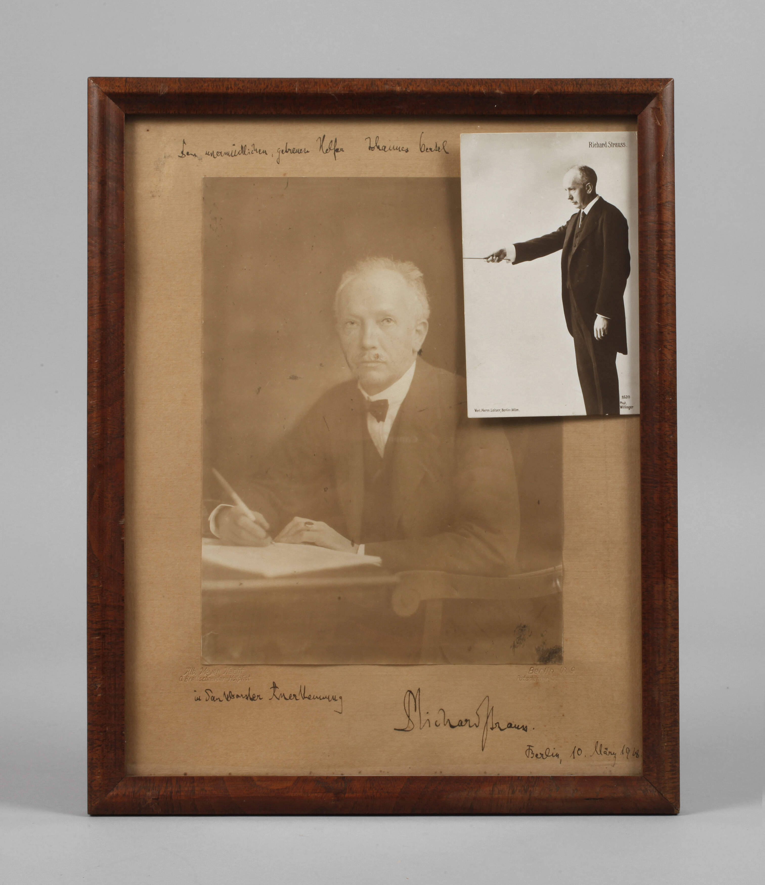 Autograph Richard Strauss