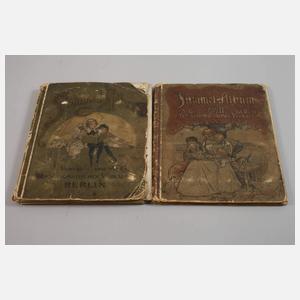 Drei Alben Kaufmannsbilder