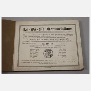 Drei Alben Kaufmannsbilder