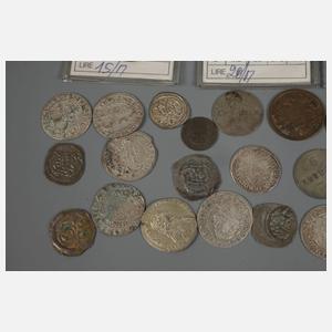 Konvolut historische Münzen