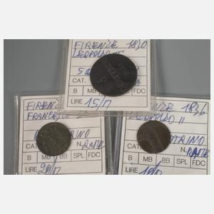 Konvolut historische Münzen