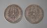 Zwei Münzen Kaiserreich