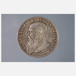 Drei Mark Sachsen Meiningen