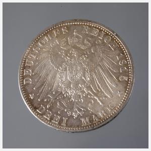 Drei Mark Sachsen Meiningen