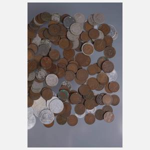 Konvolut Kleinmünzen Deutsches Reich