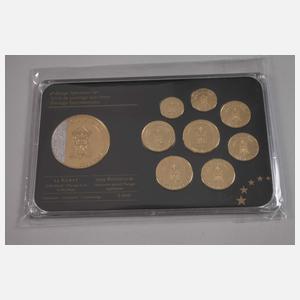 Konvolut Euro Prestige-Sets