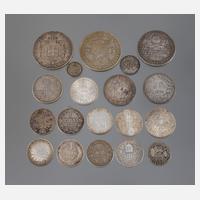 Konvolut Silbermünzen111