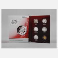 Konvolut Silbermedaillen "Tropische Zone"111