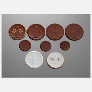 Konvolut  Medaillen Meissen