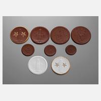 Konvolut  Medaillen Meissen111