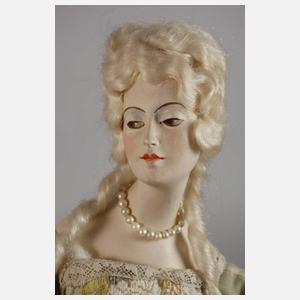 Baitz Künstlerpuppe "Ida" als Rokokodame