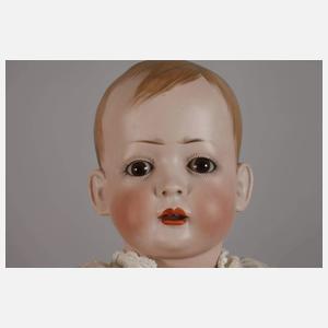 Hertel, Schwab & Co. Porzellankopfpuppe mit Karton