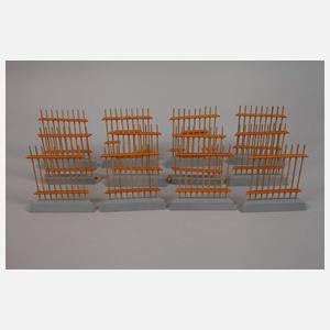 Umfangreiches Tiergehege mit Lineol Massetieren