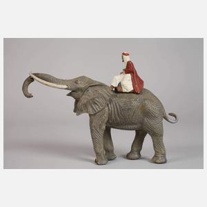 Lineol Elefant und Beduine