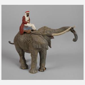 Lineol Elefant und Beduine