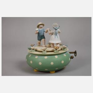 Wendt & Kühn Spieldose "Zwei Tänzer"