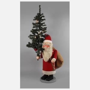 Übergroßer Weihnachtsmann Erzgebirge