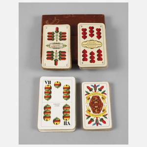 Konvolut Spielkarten