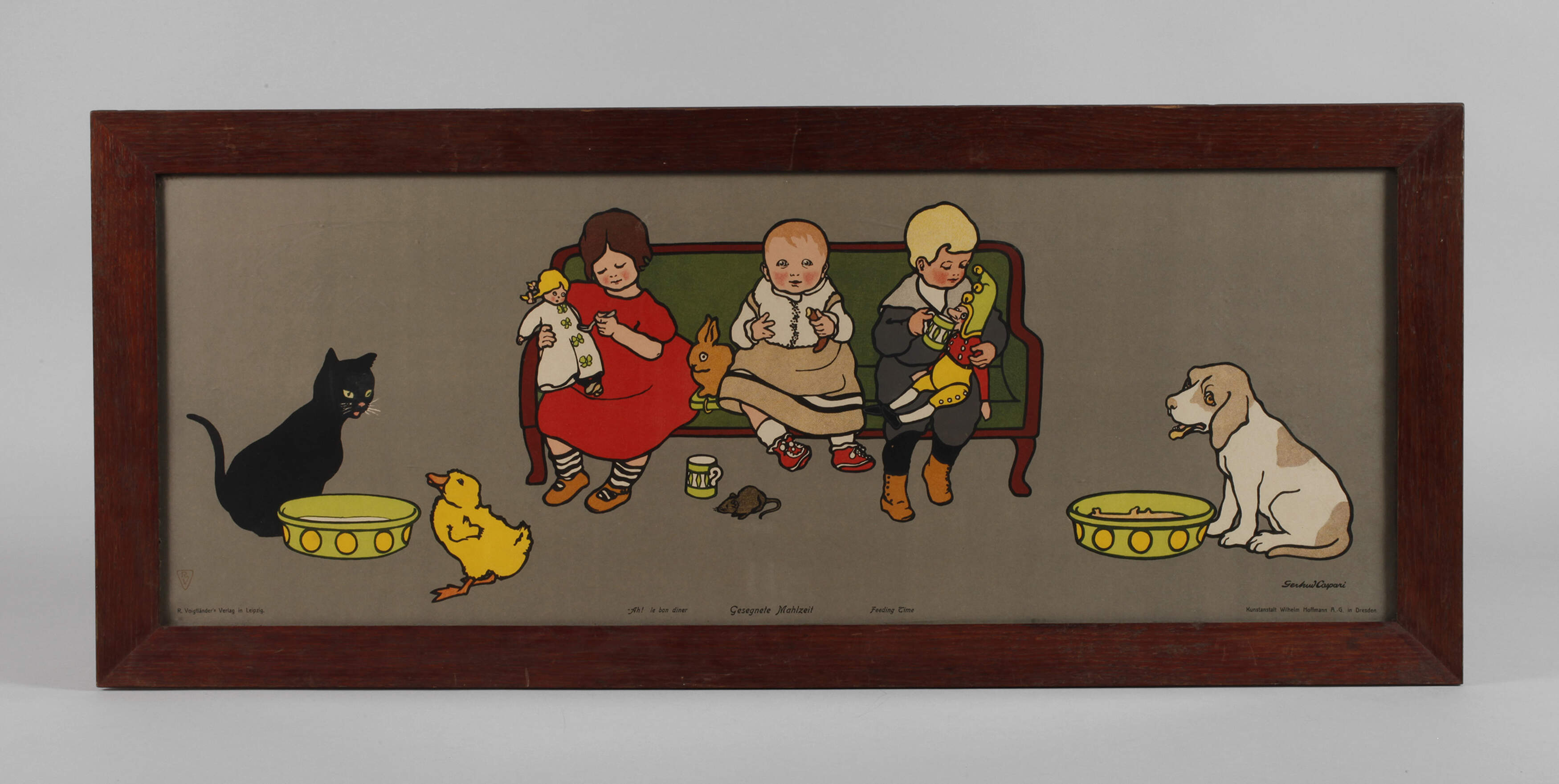 Kinderbild "Gesegnete Mahlzeit"