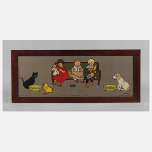 Kinderbild "Gesegnete Mahlzeit"