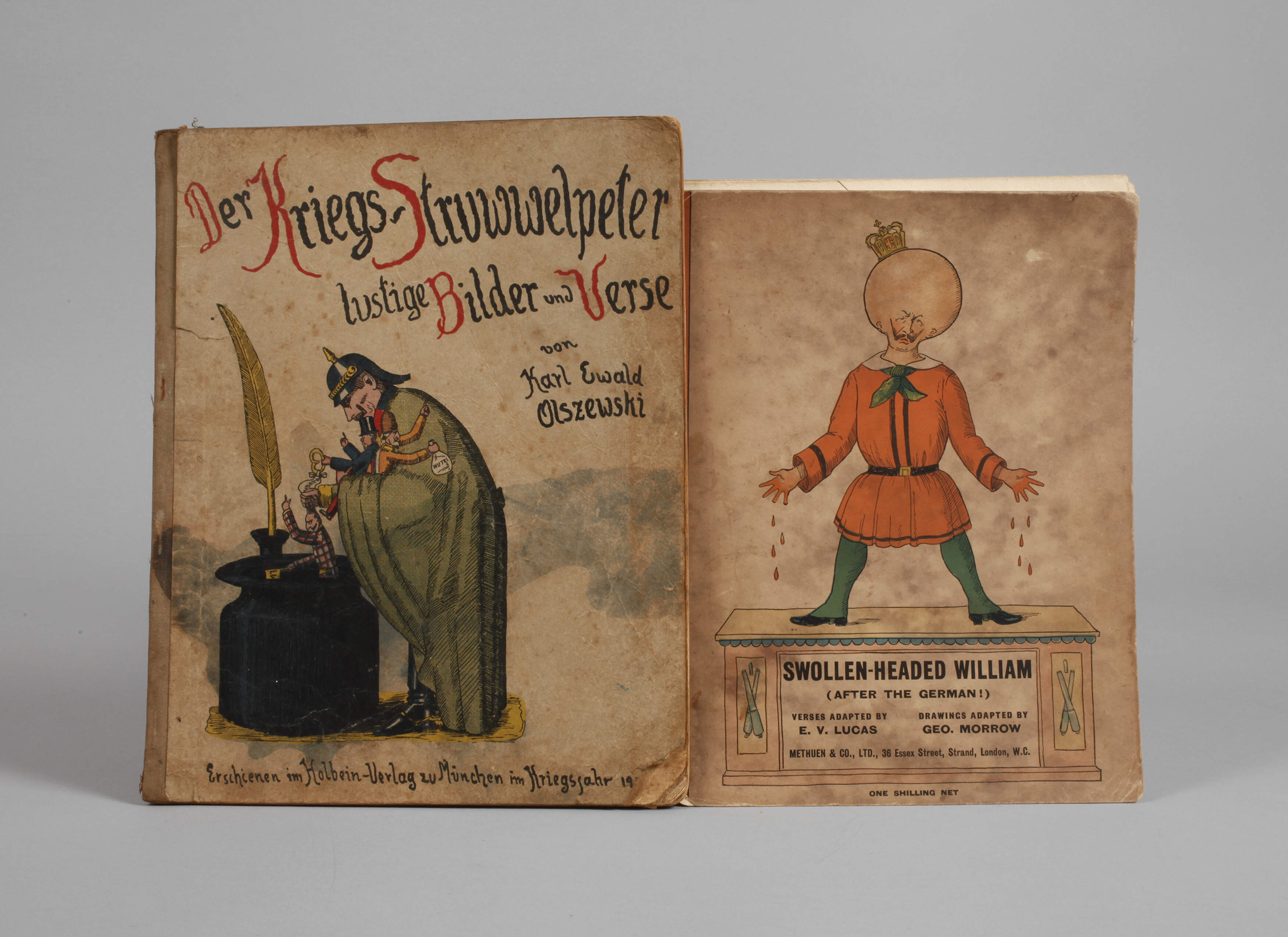 Zwei Struwwelpeteriaden Kriegspropaganda