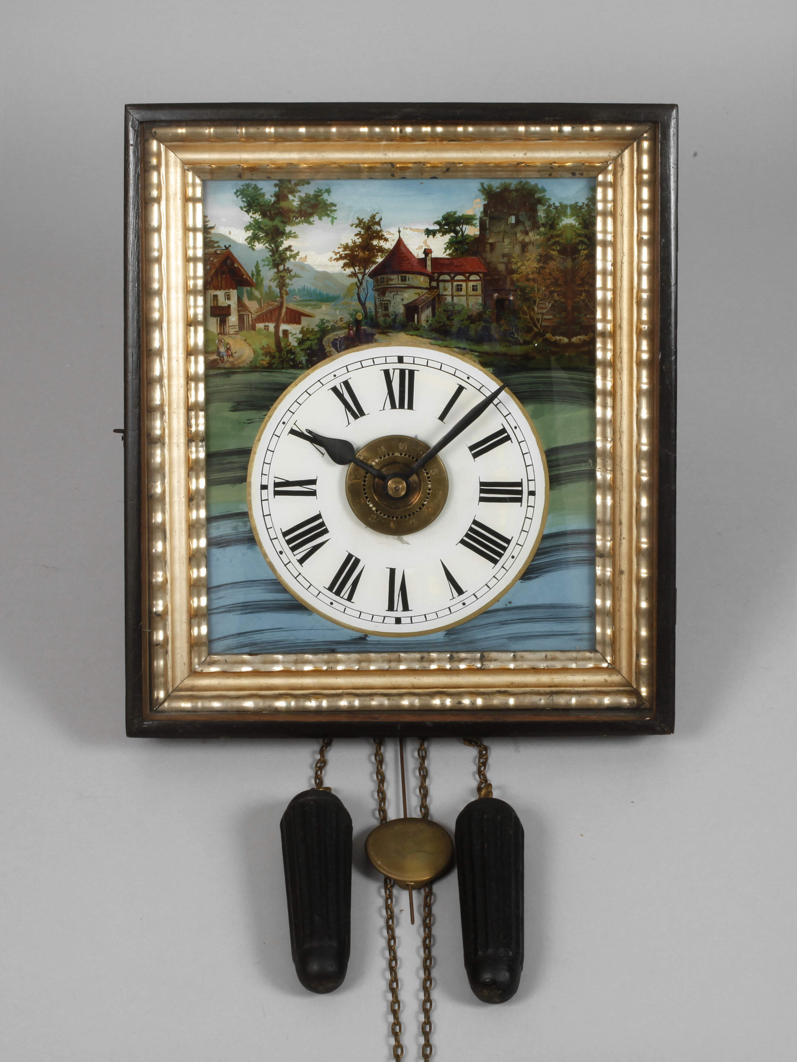 Große Schwarzwälder Rahmenuhr