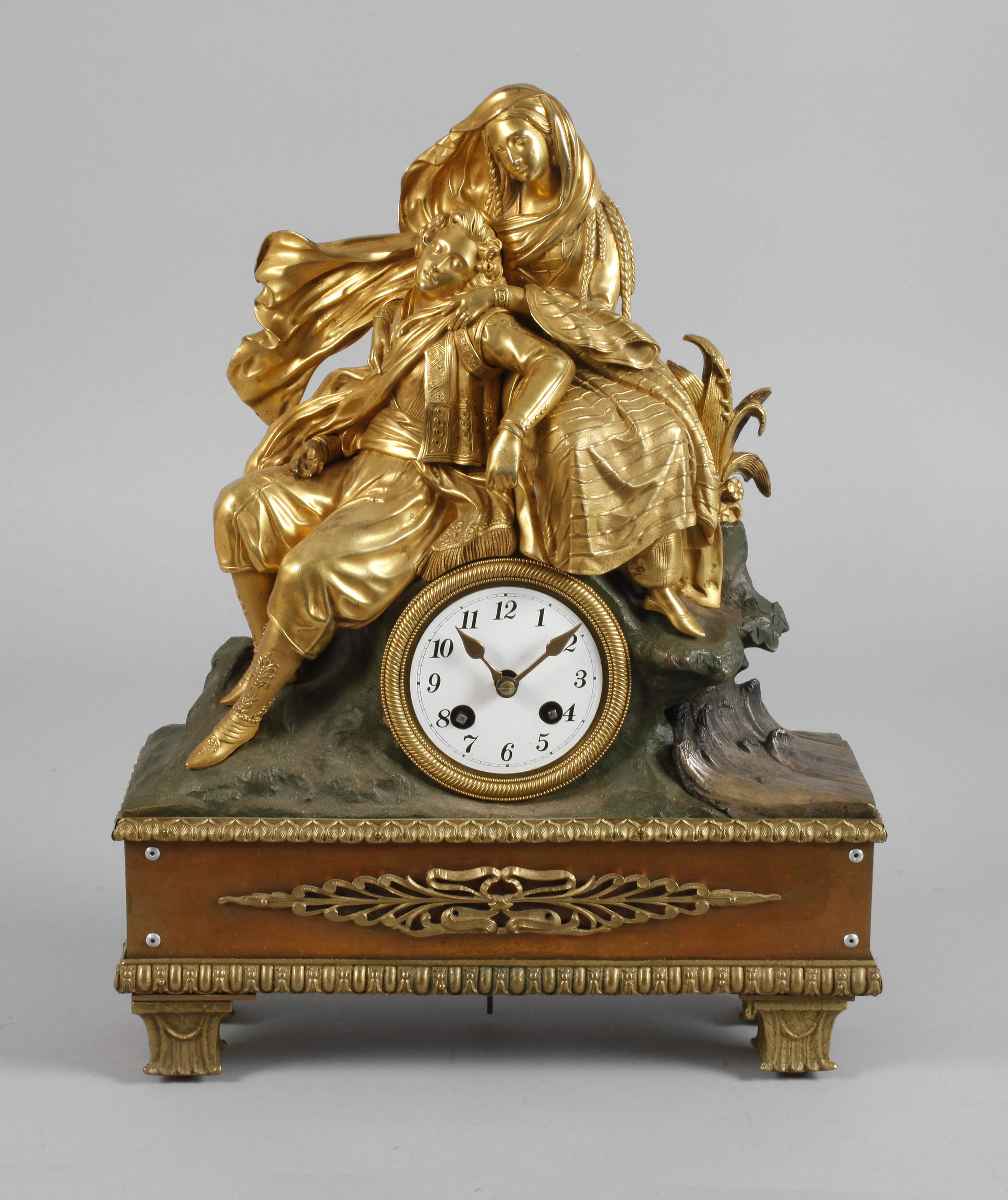 Figurenpendule Bronze