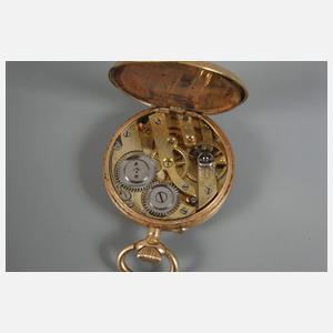 Damen-Taschenuhr Gold