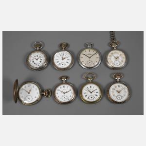 Konvolut Taschenuhren