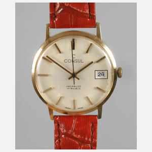 Armbanduhr Consul Gold