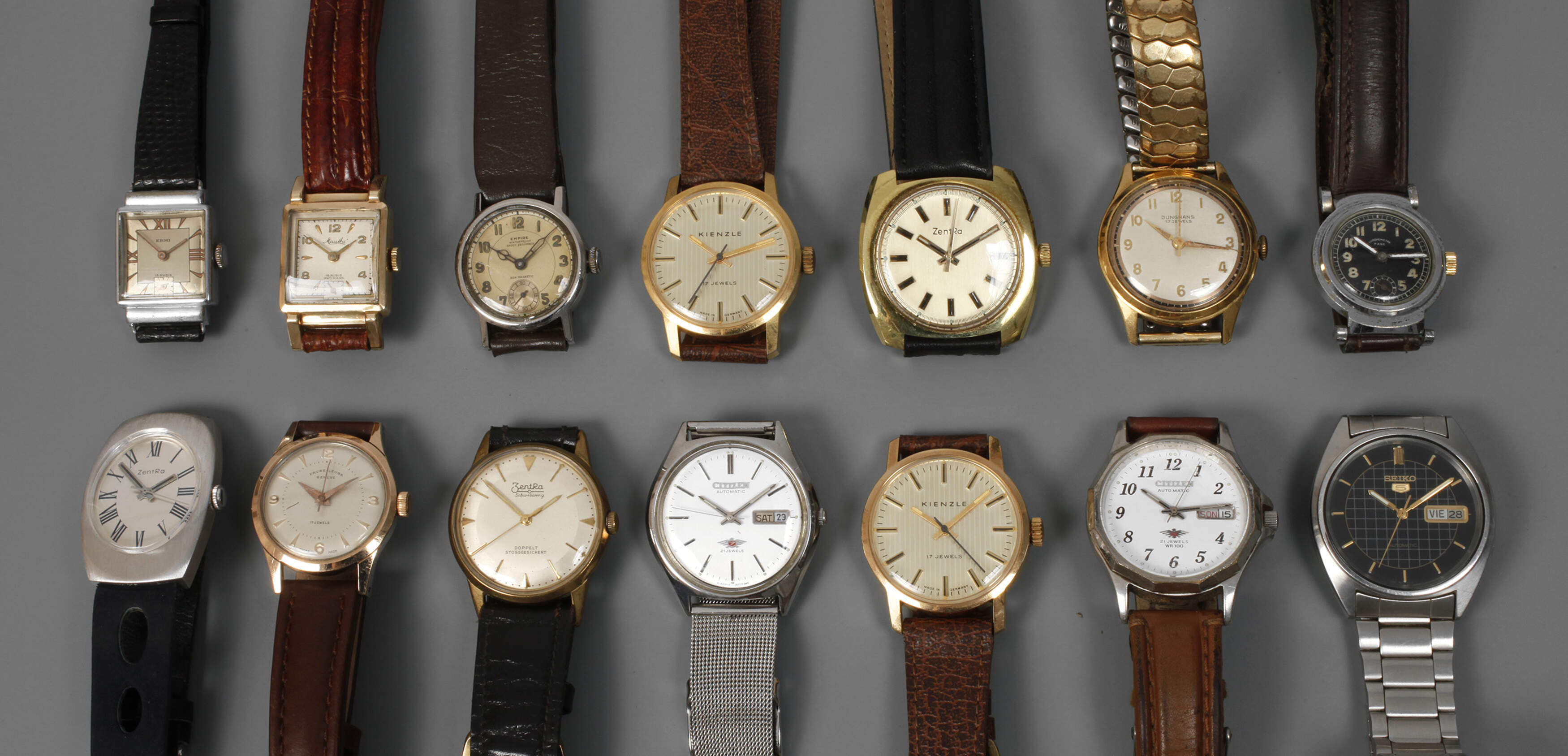 Konvolut Herrenarmbanduhren