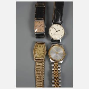 Konvolut Armbanduhren