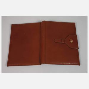 Rolex Uhrenbox und Lederetui