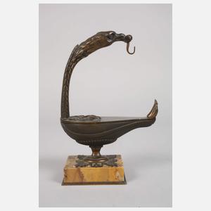 Taschenuhrenhalter Bronze