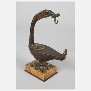 Taschenuhrenhalter Bronze