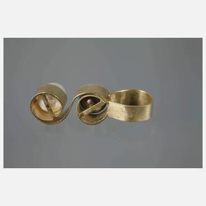 Schmuckset mit Perlen