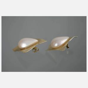 Schmuckset mit Perlentropfen