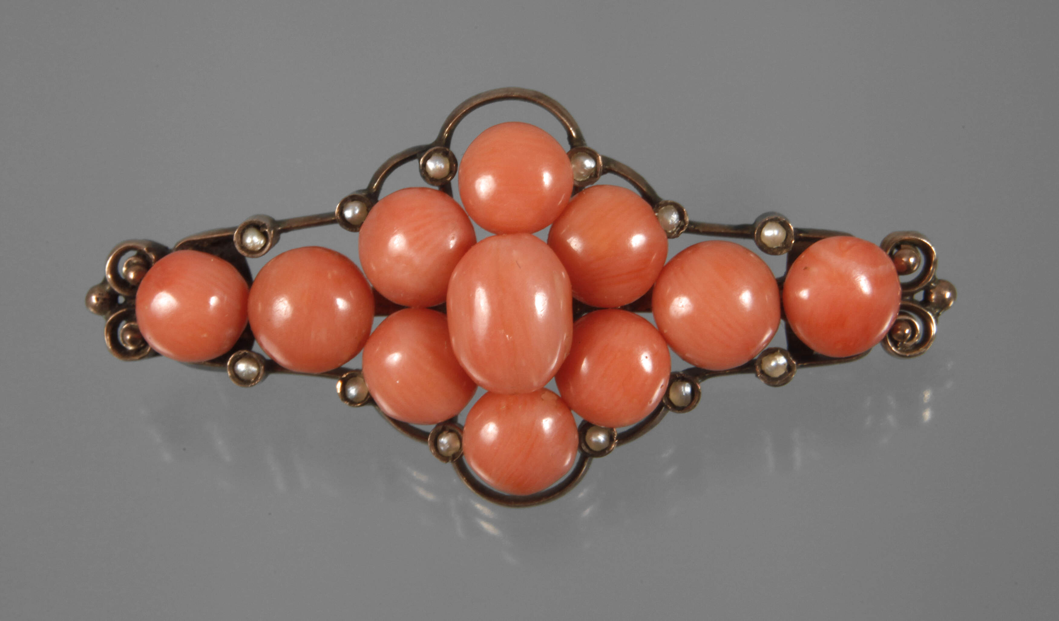 Korallenbrosche