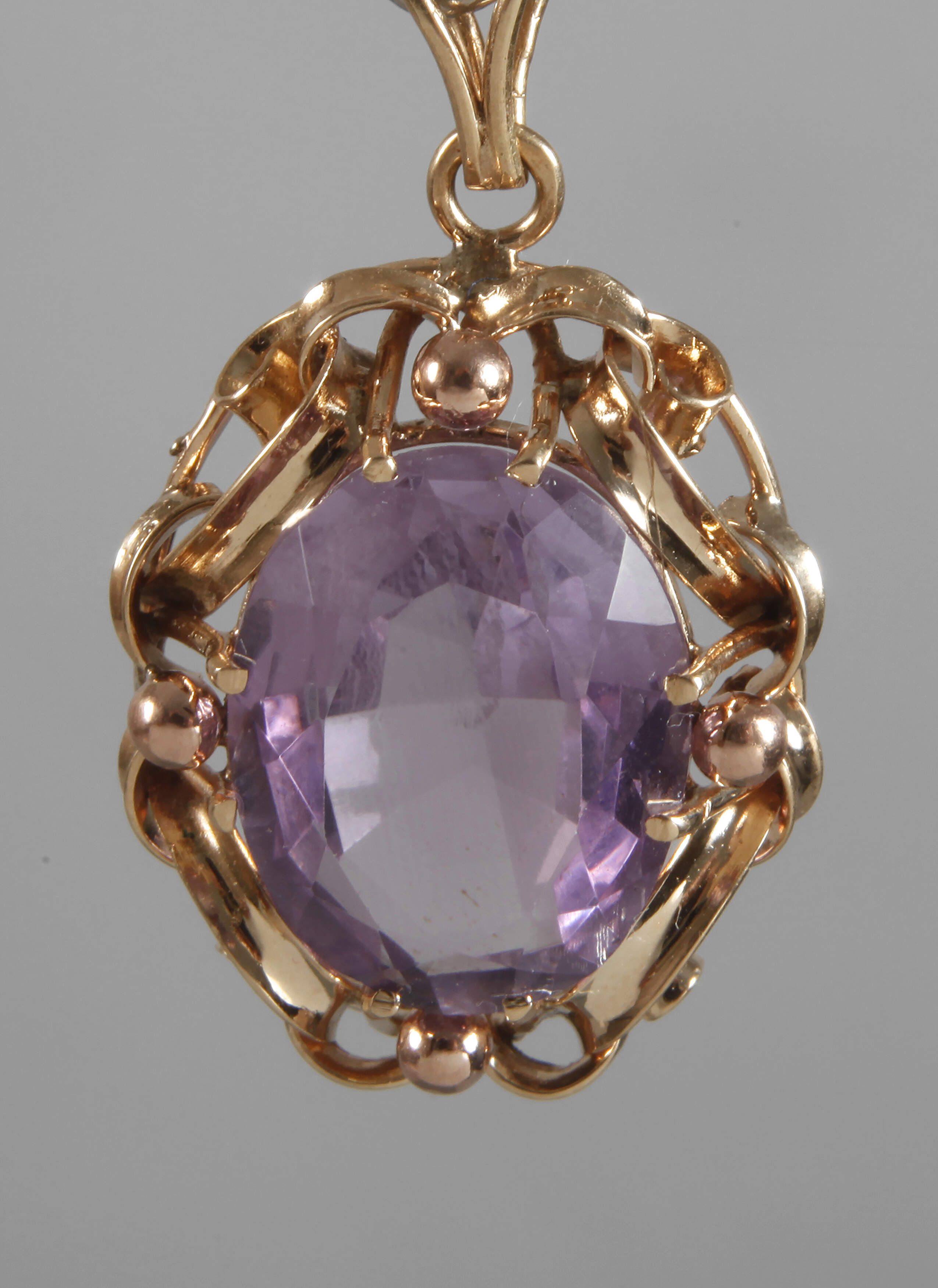 Anhänger mit Amethyst