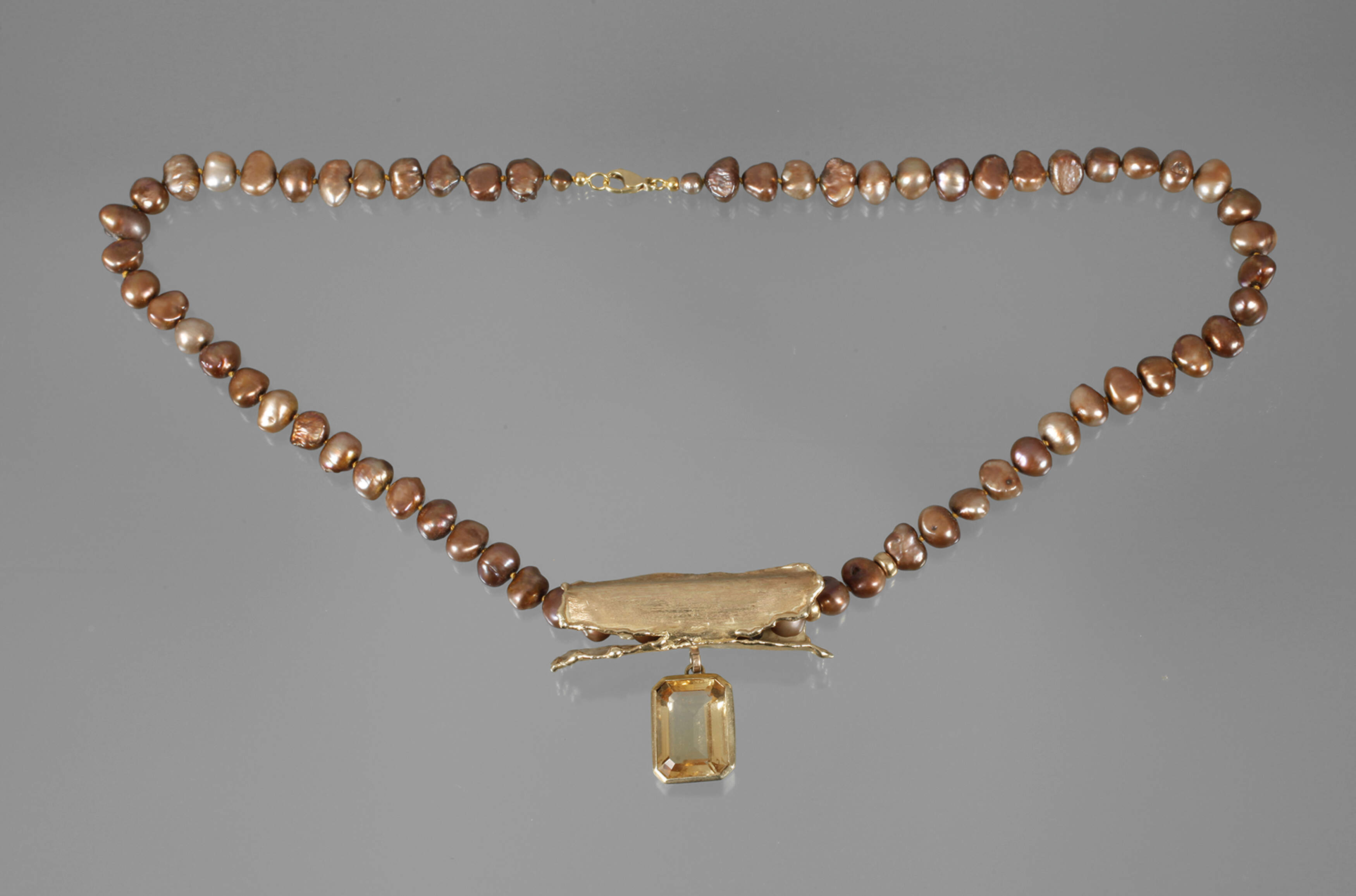 Designanhänger mit Citrin