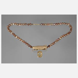 Designanhänger mit Citrin