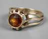 Damenring mit Citrin