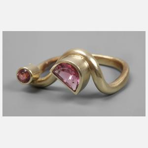 Damenring mit Turmalinen