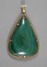 Großer Malachit-Anhänger