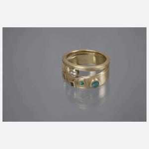 Schmuckset mit Steinbesatz