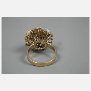 Damenring mit Edelopalen